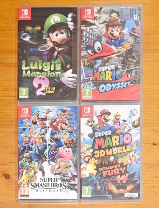 Lote 4 Juegos Nintendo Switch