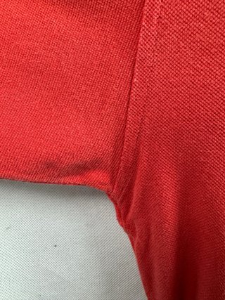 Polo Tommy Hilfiger Talla L Rojo