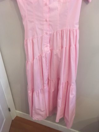 Vestido camisero midi de Zw Collectlion de Zara.