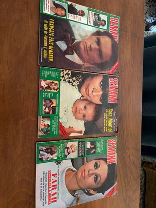 Lote de 3 revistas semana de 1979