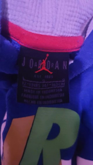 Sudadera Nike Jordan Azul Multicolor