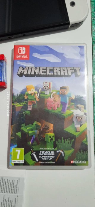 Nintendo Switch OLED + Minecraft