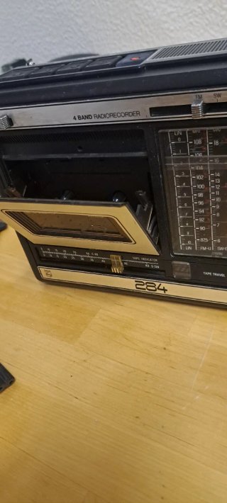 Radiocassette Philips 284 Vintage
