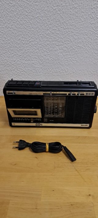 Radiocassette Philips 284 Vintage