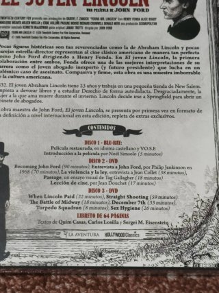 El Joven Lincoln Blu-ray Edición Coleccionista
