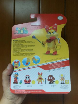 Bambola Wendy Super Mario Jakks