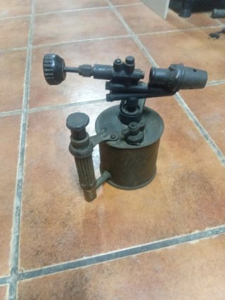Soplete de gasolina para soldar