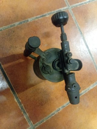 Soplete de gasolina para soldar