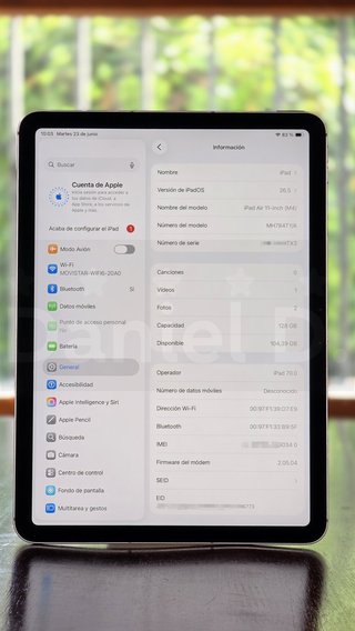 GARANTÍA Apple iPad air M4 Wi-Fi + Cell 128GB