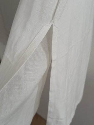 Vestido de linho branco