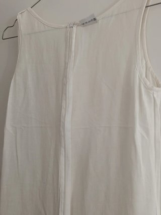Vestido de linho branco