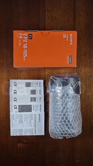Objetivo Sony 18-105mm F4 E PZ G OSS NUEVO