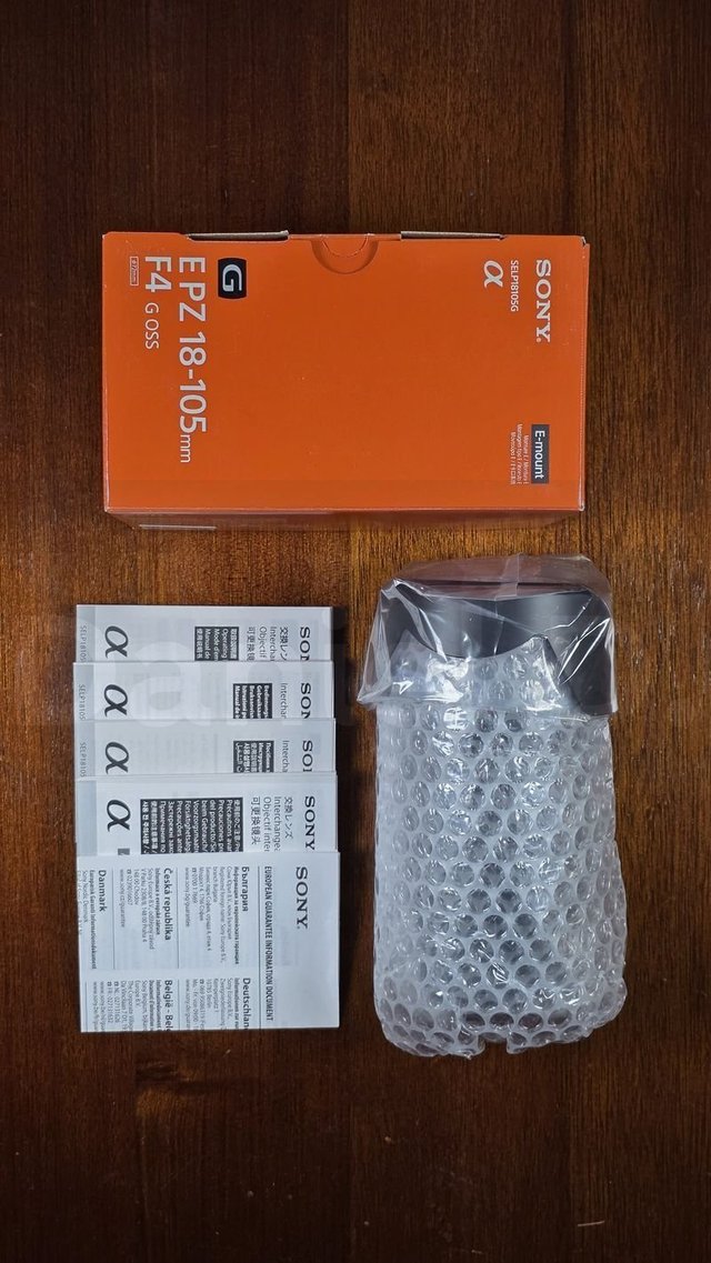 Objetivo Sony 18-105mm F4 E PZ G OSS NUEVO