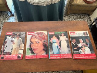 Revistas hola lote de 4 1977-1980