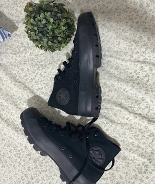 Converse Botas Negra Plataforma