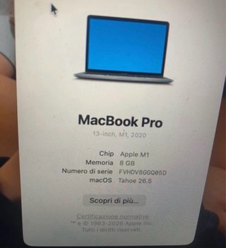 MacBook Pro 13 M1 Apple