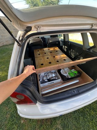 Mueble Cama Camper VW Polo