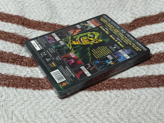 Creepshow Steelbook Blu-ray + 8 Postales