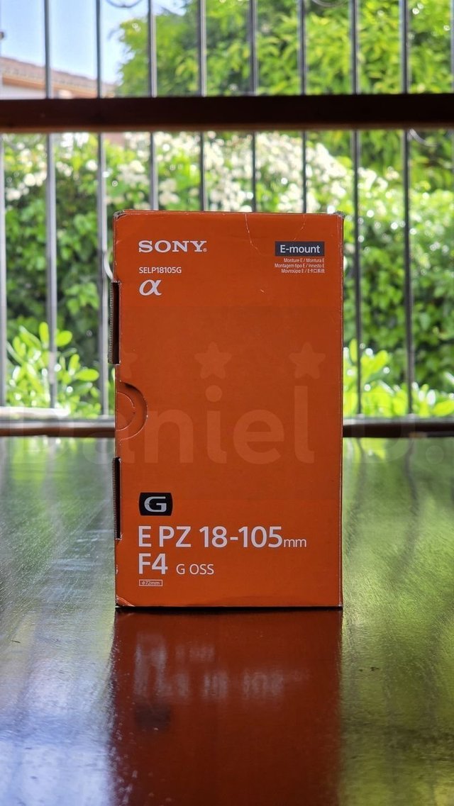 Objetivo Sony E PZ 18-105mm F4 G OSS