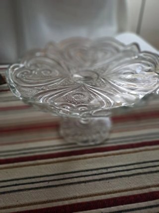 Frutero/Soporte Tarta Cristal Tallado