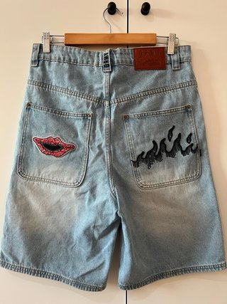 Pantalones cortos vaqueros GRMY azules. Talla M