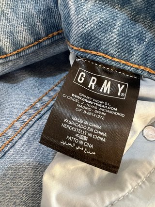 Pantalones cortos vaqueros GRMY azules. Talla M