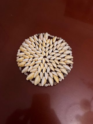 Salvamanteles de conchas marinas