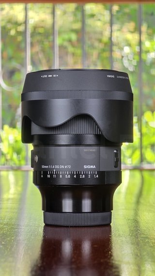 Objetivo Sigma 50mm F1.4 DG DN Art Sony E