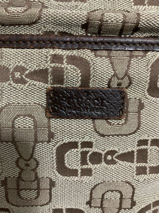 Borsa a tracolla Gucci Vintage Beige e Marrone