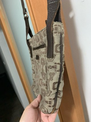 Borsa a tracolla Gucci Vintage Beige e Marrone