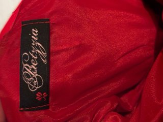Vestido largo rojo para eventos