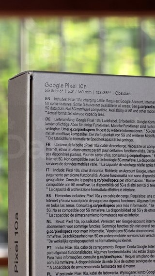 Movil Google Pixel 10A 128GB COMO NUEVO