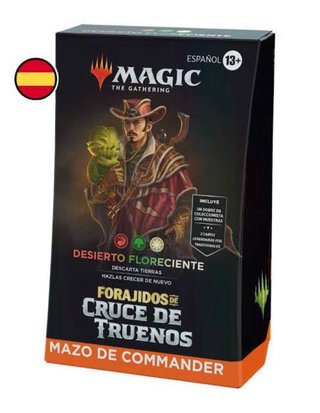 Magic Commander Mazo Desierto Floreciente