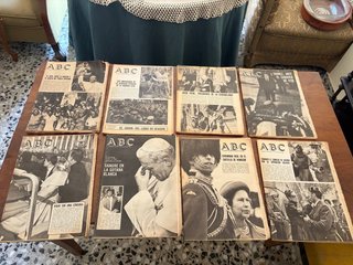 Lote Periódicos ABC - Acontecimientos Históricos