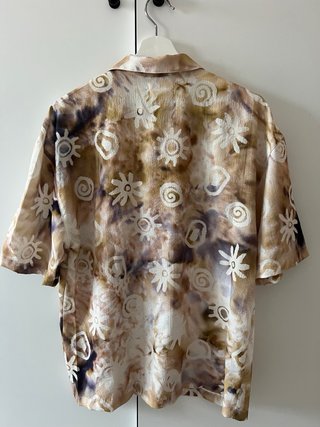 Camisa Pull&Bear Estampada. Talla S