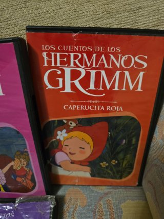 DVD Cuentos Hermanos Grimm (Español)