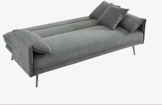 Sofá cama EIDEN 3 plazas gris.Nuevo