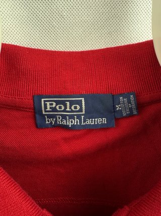 Polo Ralph Lauren Talla M Rojo