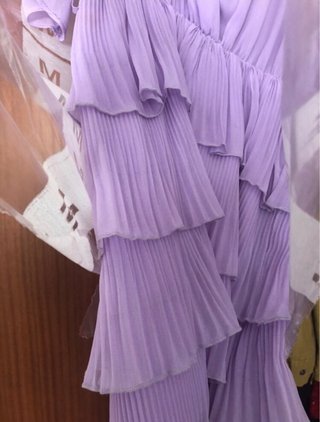 Vestido lila Zara