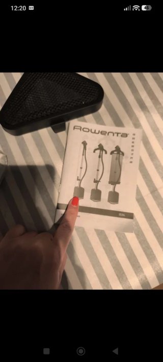 Plancha Vertical Vaporizador Rowenta Prostyle