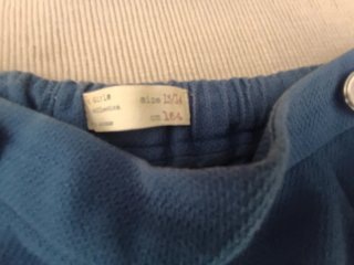 Pantalón corto azul