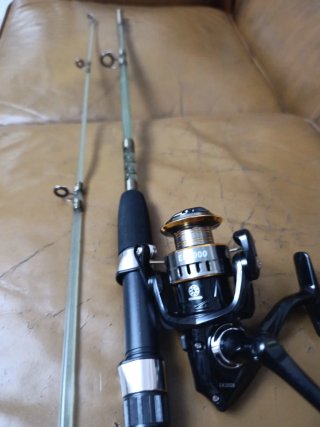 Caña de pescar 2.1m + carrete 3000 nuevo