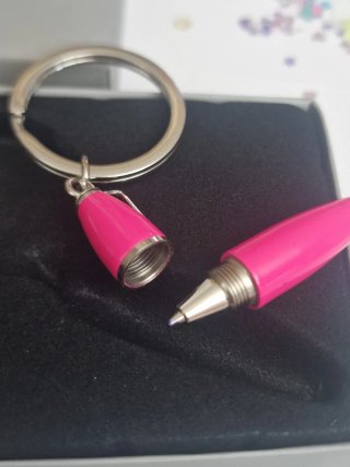 Llavero Metamorphose boligrafo Rosa