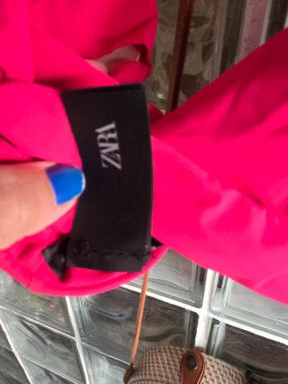 Conjunto mujer top fucsia Zara  y pantalón gisela