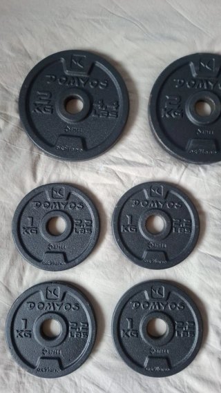 Set de Mancuernas de discos
