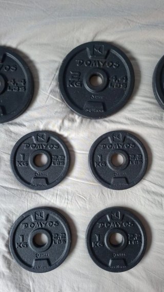 Set de Mancuernas de discos