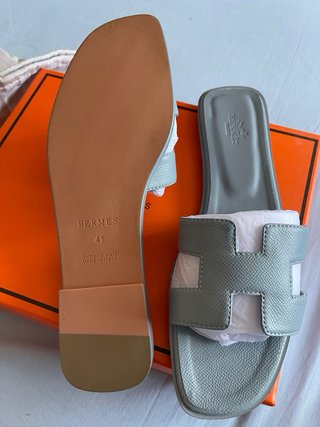 Sandali Hermes blu
