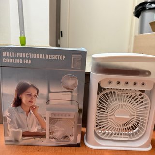 Ventilador y humidificador 2 en 1