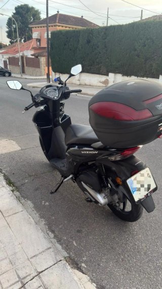Honda Vision 110 2021 Negra