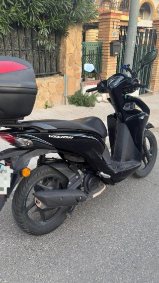 Honda Vision 110 2021 Negra